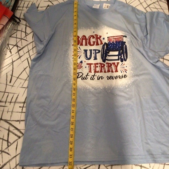 Back Up Terry Put it in Reverse T Shirt Graphic T-shirt - Picture 6 of 6